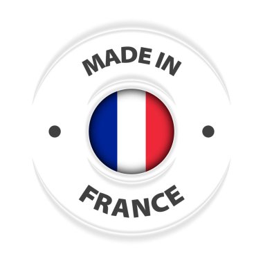 Fransa 'da grafikle ve etiketle yapılmış. Etki elementi yapmak istediğiniz kullanım için.