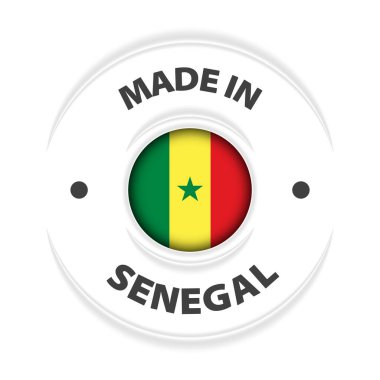 Senegal grafik ve etiketle yapılmış. Etki elementi yapmak istediğiniz kullanım için.