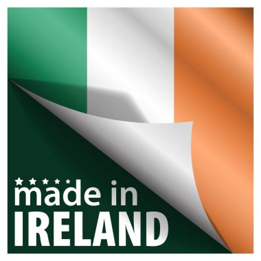 İrlanda grafik ve etiketinde yapılmış. Etki elementi yapmak istediğiniz kullanım için.