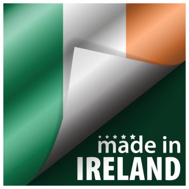 İrlanda grafik ve etiketinde yapılmış. Etki elementi yapmak istediğiniz kullanım için.