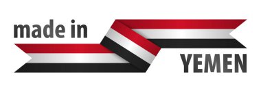 Yemen 'de grafik ve etiketle yapılmış. Etki elementi yapmak istediğiniz kullanım için.