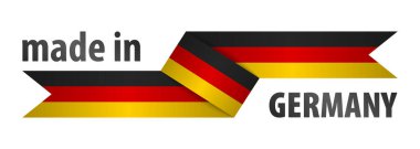 Made in Germany graphic and label. Element of impact for the use you want to make of it.
