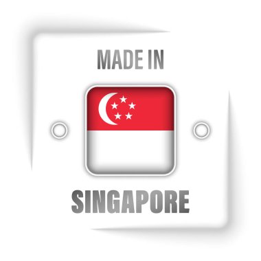 Singapur grafik ve etiketinden yapılmış. Etki elementi yapmak istediğiniz kullanım için.