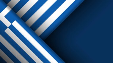 Kenar arkaplan Yunanistan grafik ve etiketi. Etki elementi yapmak istediğiniz kullanım için.