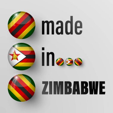 Zimbabwe grafik ve etiketinden yapılmış. Etki elementi yapmak istediğiniz kullanım için.