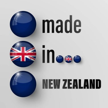 Newzealand grafik ve etiketinden yapılmış. Etki elementi yapmak istediğiniz kullanım için.