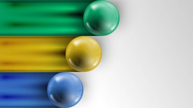 Gabon grafik ve etiketinin arka plan bayrağı. Etki elementi yapmak istediğiniz kullanım için.