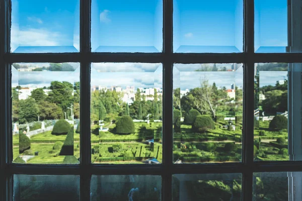 Fronteira Palace Une Des Belles Résidences Lisbonne Portugal Avec Jardin — Photo