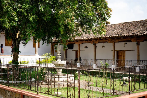 stock image Santo Tomas Convent Courtyard in Chichicastenango, Guatemala