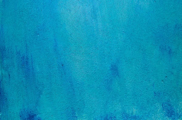 Fundo Arte Abstrata Turquesa Cores Azuis Com Manchas — Fotografia de Stock