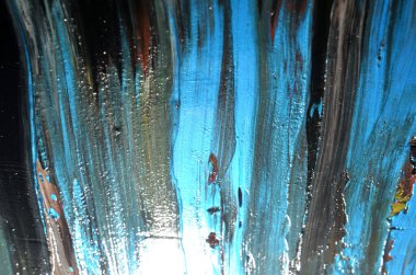 Yağlı boya altında renkli soyut sanat arkaplanı