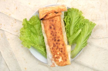 fotoğraf shawarma - malzemeli sosisli sandviç