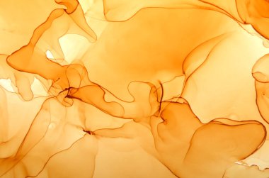 Çöl temalı sarı çizgilerin soyut sanat arkaplanı