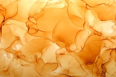 Çöl temalı sarı çizgilerin soyut sanat arkaplanı