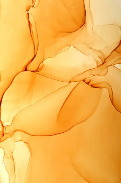 Çöl temalı sarı çizgilerin soyut sanat arkaplanı