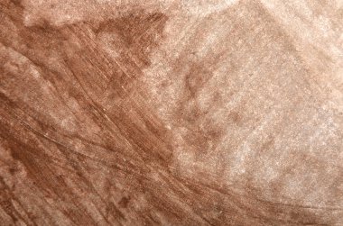 Fırça darbeleriyle kahverengi lekelerin basit arkaplanı