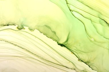 Sarı katmanlı çizgilerin soyut sanat arkaplanı