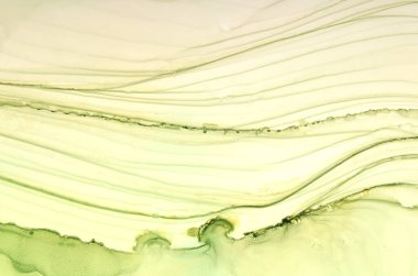 Sarı katmanlı çizgilerin soyut sanat arkaplanı