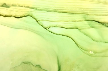 Sarı katmanlı çizgilerin soyut sanat arkaplanı