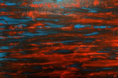 koyu soyut sanat arka planı kırmızı ve mavi tonlarda