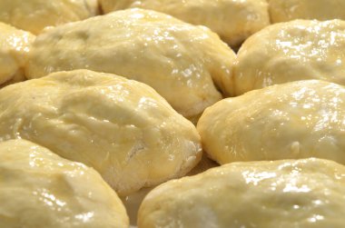 Turtalar için yarı bitmiş hamurdan arkaplan