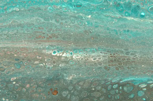 Yeşil beyaz hücrelerin soyut sanat arkaplanı