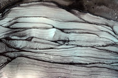 soyut çizgili sanat arkaplanı siyah ve gri renklerde