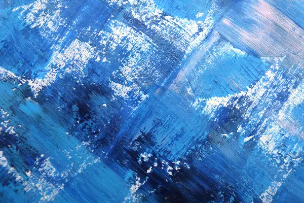 Mavi ve siyah olarak soyut sanat arkaplanı