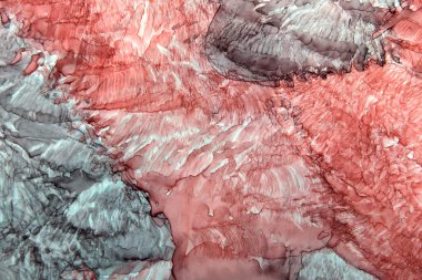 Siyah ve kırmızı lekelerin kirli arkaplanı