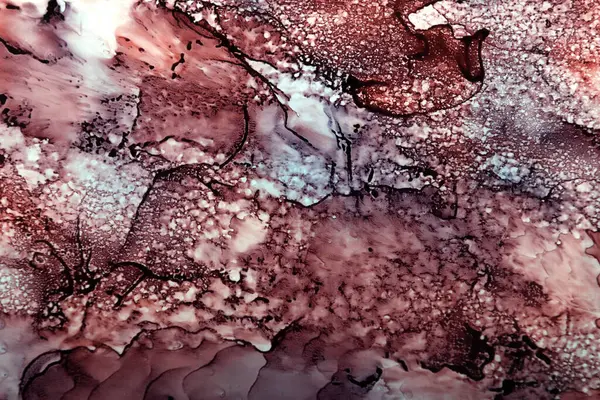 kırmızı ve mavi renklerdeki lekelerin sanat arkaplanı