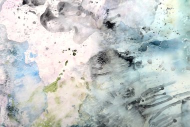 Beyaz mürekkep lekelerinin kirli arkaplanı