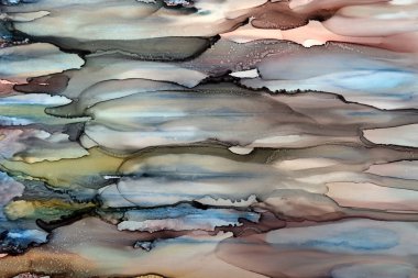 çok renkli mürekkep lekelerinin sanat arkaplanı