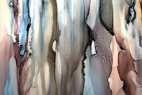 çok renkli mürekkep lekelerinin sanat arkaplanı