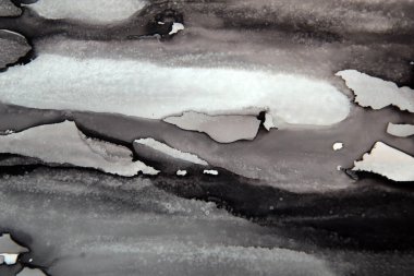 resim arkaplanı mürekkep lekeleri siyah ve gri renkte