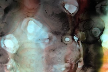 çok renkli mürekkep lekelerinin sanat arkaplanı