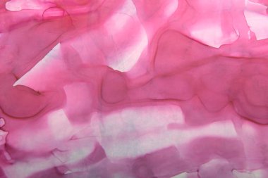pembe renkli mürekkep lekelerinin sanat arkaplanı