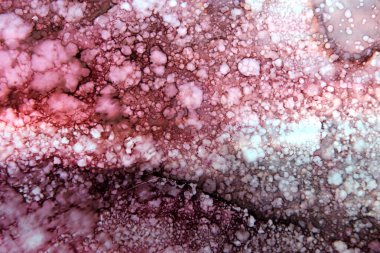 Kuru damlalı pembe ve siyah arkaplan