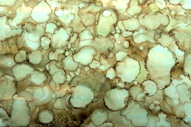 Yeşil kahverengi lekelerin basit arkaplanı