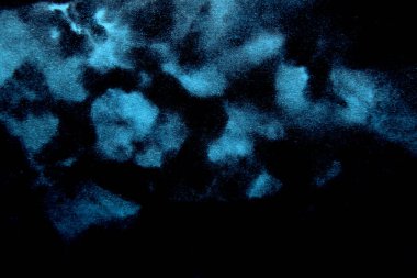 koyu renk sanat arkaplanı mavi renkte