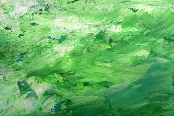 fırça darbelerinden yapılmış yeşil ve beyaz arkaplan