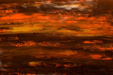 fırça darbelerinin turuncu kahverengi arkaplan