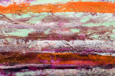 Fırça darbelerinin soyut sanat arkaplanı çok renkli