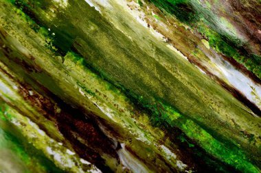 Yeşil kahverengi renkli soyut arkaplan