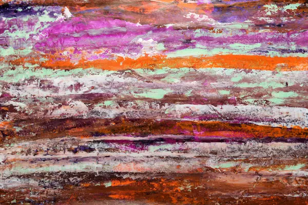 Fırça darbelerinin soyut sanat arkaplanı çok renkli