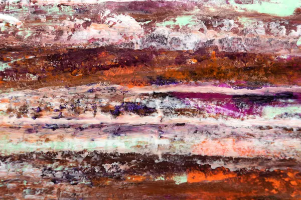 Fırça darbelerinin soyut sanat arkaplanı çok renkli