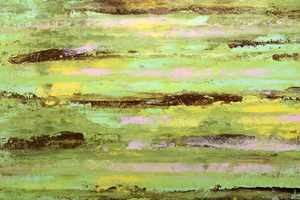 Yeşil kahverengi renklerde soyut sanat arkaplanı