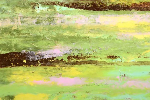 Yeşil kahverengi renklerde soyut sanat arkaplanı