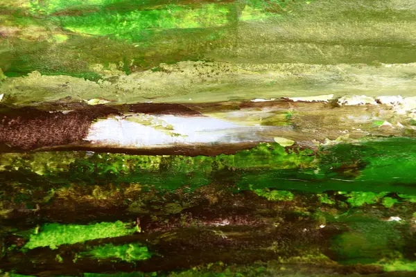 Yeşil kahverengi renkli soyut arkaplan