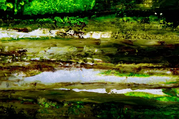 Yeşil kahverengi renkli soyut arkaplan