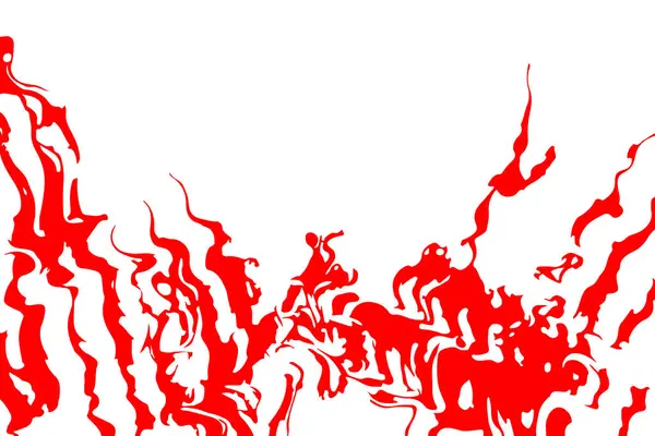 Ateş altında kırmızı renkte soyut arkaplan